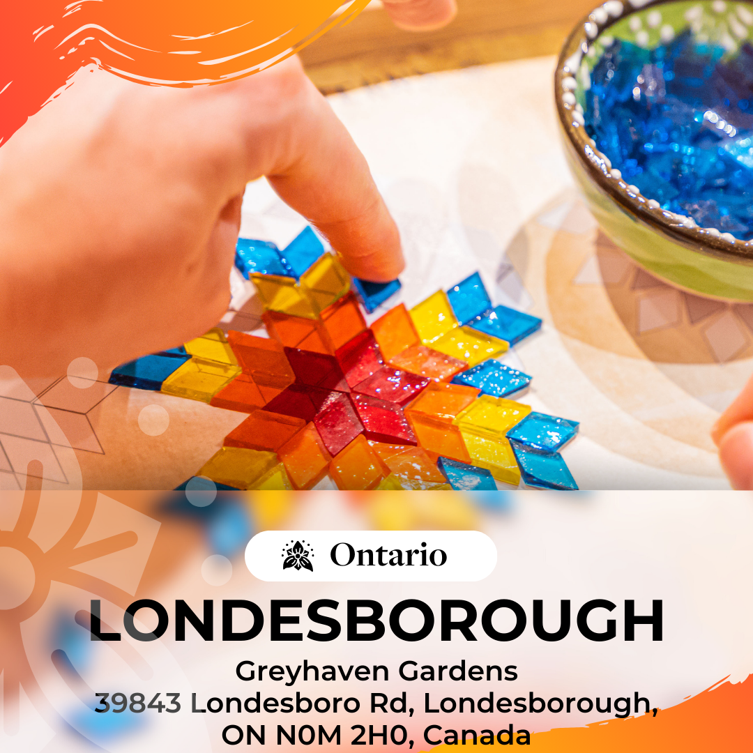 Turkish Mosaic Art DIY Workshops in Londesborough, ON | Mosaic Art