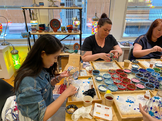 A Workshop Experience Like No Other in Toronto: Crafting Turkish Lamps by Hand