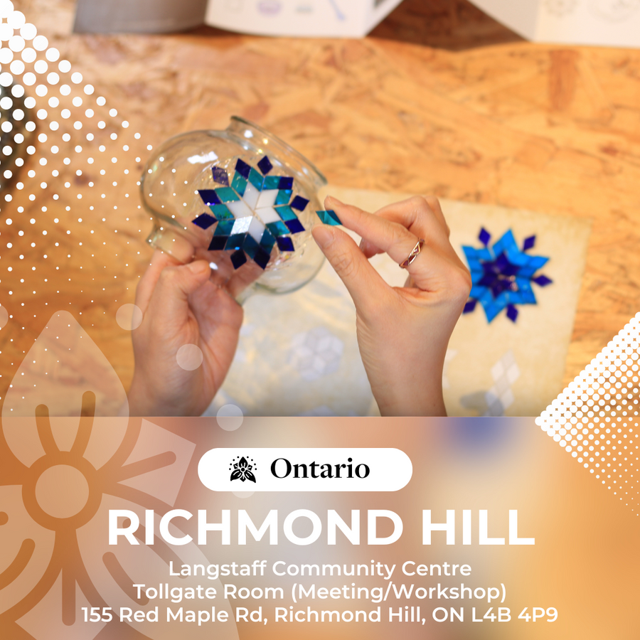 Ontario Turkish Mosaic Lamp DIY Class - Richmond Hill