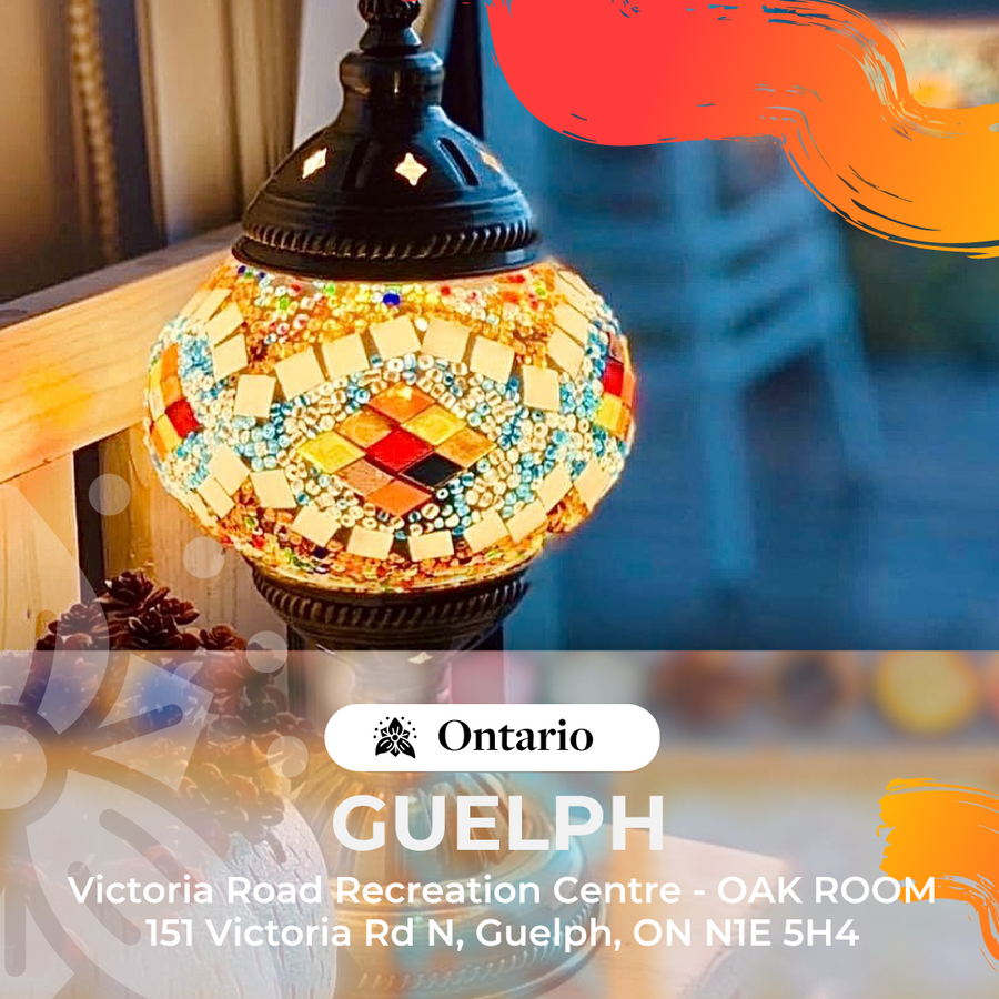 Ontario Turkish Mosaic Lamp DIY Class - GUELPH