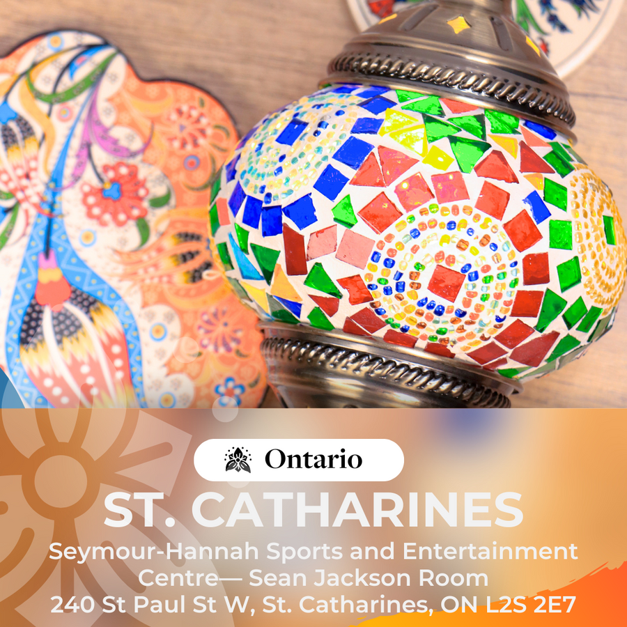 Ontario Turkish Mosaic Lamp DIY Art Class - St. Catharines