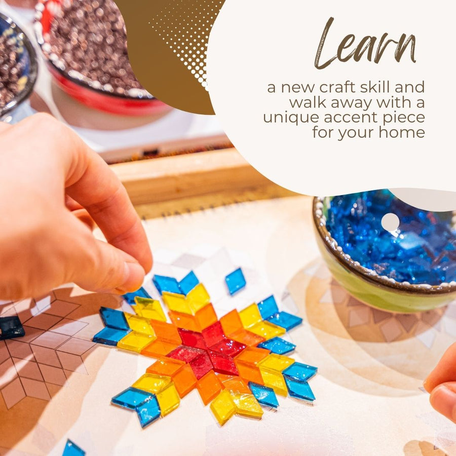 Turkish Mosaic Art DIY Workshops in AJAX, ON