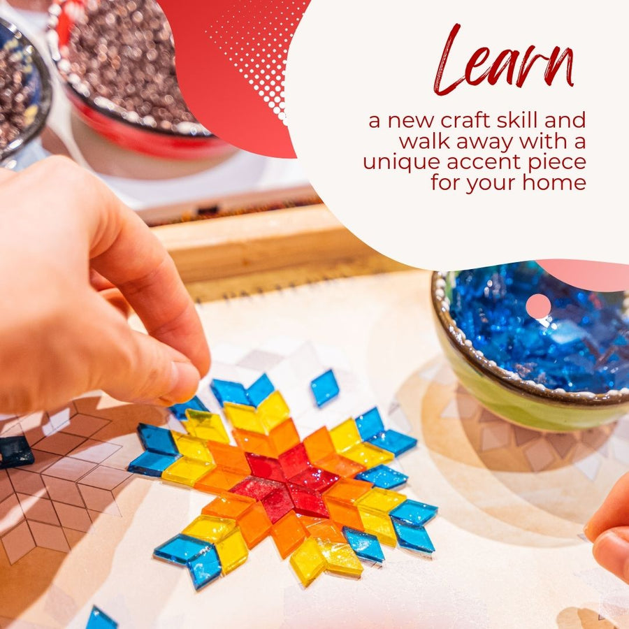 *Summer Special* Candle Holder Turkish Mosaic DIY Workshop in Burlington , ON