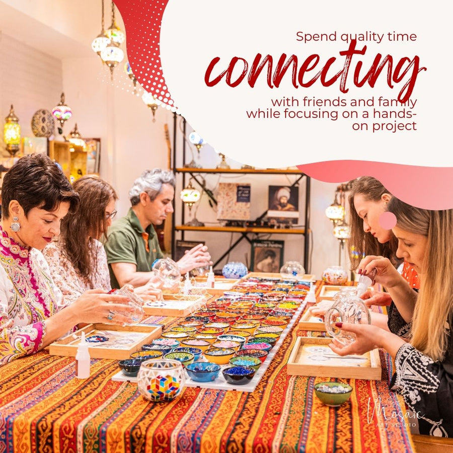 *Summer Special* Candle Holder Turkish Mosaic DIY Workshop in Burlington , ON