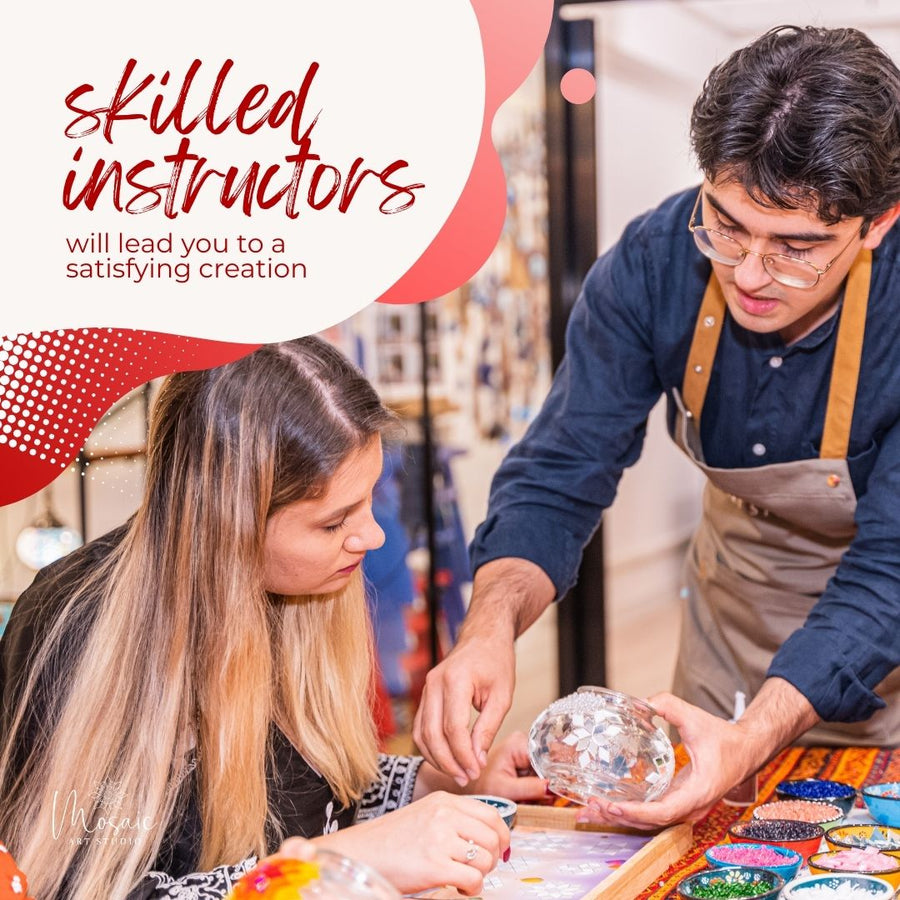 *Summer Special* Candle Holder Turkish Mosaic DIY Workshop in Burlington , ON